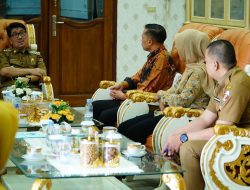 Bupati Lampung Utara Terima Kunjungan BRI Kotabumi
