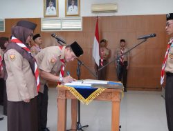 SAKA PRAMUKA ANTI NARKOBA TINGKAT CABANG MASA BAKTI 2026-2031 SUKABUMI DILANTIK