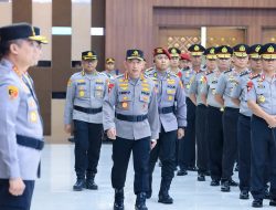 KAPOLRI KUKUHKAN KENAIKAN PANGKAT EMPAT PEJABAT BNN