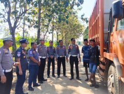 Pemerintah Kabupaten Lampung Utara Patroli Kendaraan Bertonase Lebih