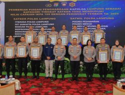 Kapolda Lampung Irjen Pol Helfi Assegaf,S.I.K gelar Rakernis