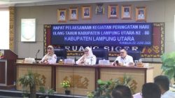 Pemkab Matangkan Pelaksanaan Kegiatan Ulang Tahun Kabupaten Lampung Utara