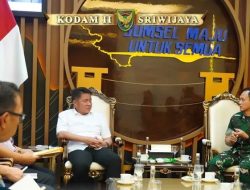 Silaturahmi dan Sinergi: Pangdam II/Swj Audiensi Bersama Gubernur Sumsel
