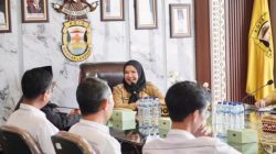 Walkot Hj.Eva Dwiana terima Audensi ketua pengadilan Kita Bandar Lampung