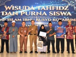 Wabup Romli Dorong SMP Ibnu Rusyd Cetak Generasi Berkarakter serta Berakhlak Mulia