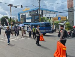 Parade Mighul dan Pawai Budaya HUT ke-80 Kabupaten Lampung Utara, Polres beri pengamanan
