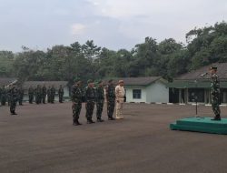 Kodim 0412/LU Gelar Upacara Bendera Bulanan, Teguhkan Disiplin dan Komitmen Pengabdian