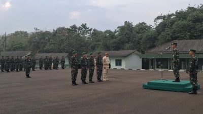 Kodim 0412/LU Gelar Upacara Bendera Bulanan, Teguhkan Disiplin dan Komitmen Pengabdian