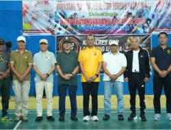 Bupati Lampung Utara Hadiri Pembukaan Turnamen Bulutangkis Ulang Tahun Bhayangkara