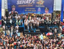 Peringatan Anniversary ke344 Kota Bandar Lampung super meriah