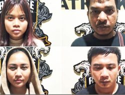 Modus Michat Berujung Curas, Empat Pelaku Dibekuk Tim Tekab 308 Presisi Polres Lampung Utara