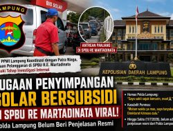 Polda Lampung Belum Beri Penjelasan Resmi Terkait Video Viral Dugaan Penyimpangan Solar Bersubsidi di SPBU R.E. Martadinata
