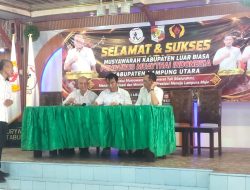 Laksamana Terpilih Menjadi ketua Pengcab Muaythai Lampura