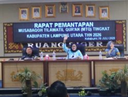 Pemkab Lampura Mantapkan Penyelenggaraan MTQ Tingkat Kabupaten Lampung Utara