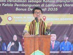Bupati ir.Hamartoni Ahadis Apresiasi Kampus STAI Ibnu Rusyd Kotabumi buka Diskusi Ilmiah 