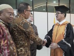 Bupati Lampung Utara Jadi Dosen Penguji Ujian Terbuka Program Doktor FISIP Unila