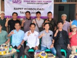 Hasil Konsolidasi, Muskab SMSI Lampung Utara akan digelar pada Oktober 2026 mendatang 