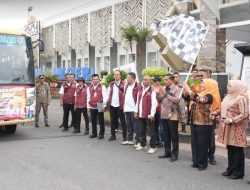 Pemerintah Kabuaten Lampung Utara Berangkatkan Delapan Siswa Sekolah Rakyat