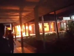 RSUD H.M.Ryacudu Lampung Utara Terbakar, Belasan Pasien Dievakuasi