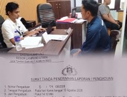 Wartawan Dihalangi dan Dirusak Alat Kerjanya di Lampung Utara, Pelaku di Polisikan
