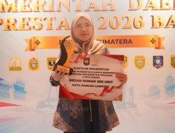 Pemkot Bandar Lampung Raih Prestasi penghargaan Pemda berprestasi 2026 Batch 2 Regional Sumatera 