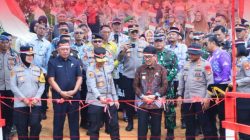 Bupati Lampung Utara Hadiri peresmian Jembatan Presisi Merah Putih 