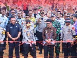 Bupati Lampung Utara Hadiri peresmian Jembatan Presisi Merah Putih 