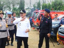 Bupati Hamartoni Pimpin Apel Gelar Pasukan, Perkuat Kesiapsiagaan Hadapi Karhutla