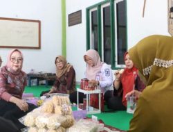 Dekranasda Lampung Utara Dukung Industri Rumahan, Kunjungi UMKM Lokal