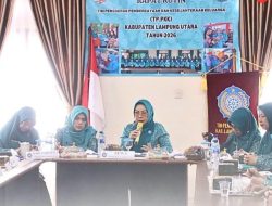 TP-PKK Lampung Utara gelar Rapat Rutin bahas Evaluasi Program dan Dorong Produk UMKM Lokal 