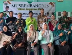 Dari Aspirasi ke Aksi, Babinsa Kawal Musrenbangdes Tanjung Baru Timur