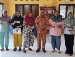 Warga Mengala Mas Terbantu BLT Dana Desa, 33 KPM Terima Bantuan Rp600 Ribu