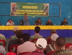 Mabes TNI Turun ke Tubaba, Karhutla Mengintai,Jangan Tunggu Api Membesar