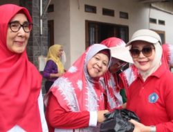 TP PKK Lampung Utara Gaspol Gerakan Hidup Sehat, Ratusan Peserta Padati Senam Jumat Pagi